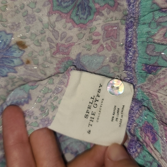 Spell designs poinciana playdress lilac wild thing lavender mini dress xxs play - Picture 13 of 16